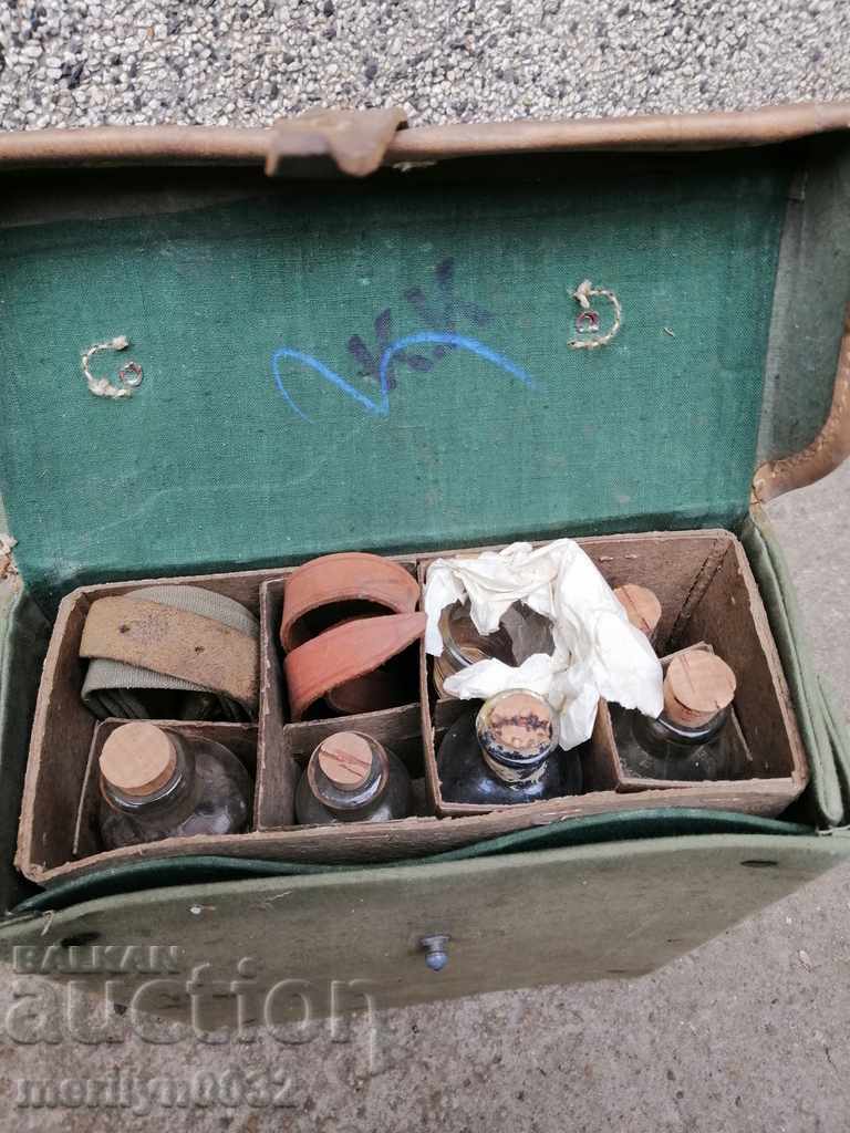 Old medical bag World War II, Red Cross with price 99.90 BGN | € 51.08 Old medical bag World War II, Red Cross with price 99.90 BGN | € 51.08