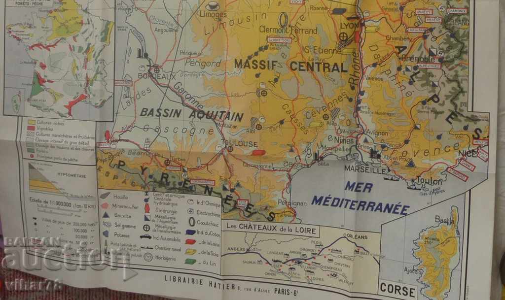 VECHI MARE HARTE DE FRANȚĂ - 7 VECHI MARE HARTE DE FRANȚĂ - 7