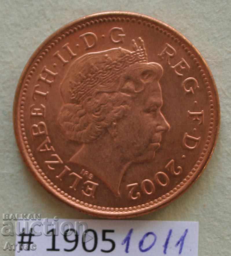 2 cenți 2002 Marea Britanie - o ciupire! cu preț € 0.26 | 0.51 BGN 2 cenți 2002 Marea Britanie - o ciupire! cu preț € 0.26 | 0.51 BGN