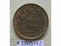 50 franci 1951 Franța