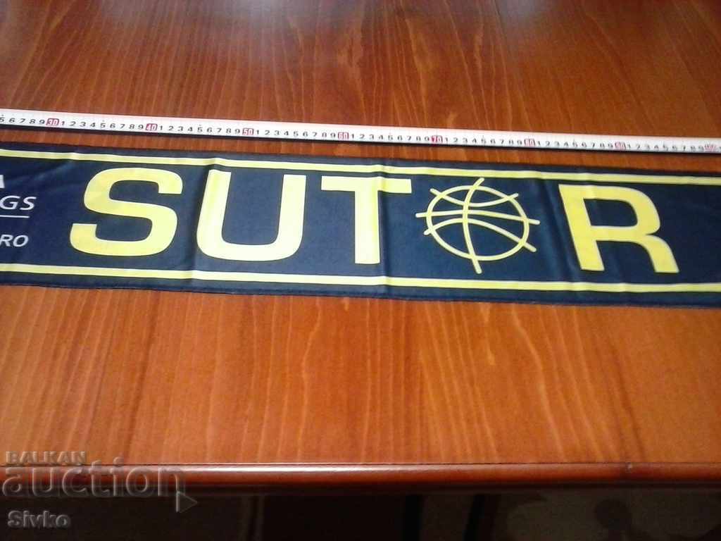 Basketball fan scarf with price 2.06 BGN | € 1.05 Basketball fan scarf with price 2.06 BGN | € 1.05