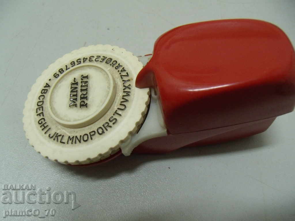 Auction  No. * 3852 old toy - pocket mini print