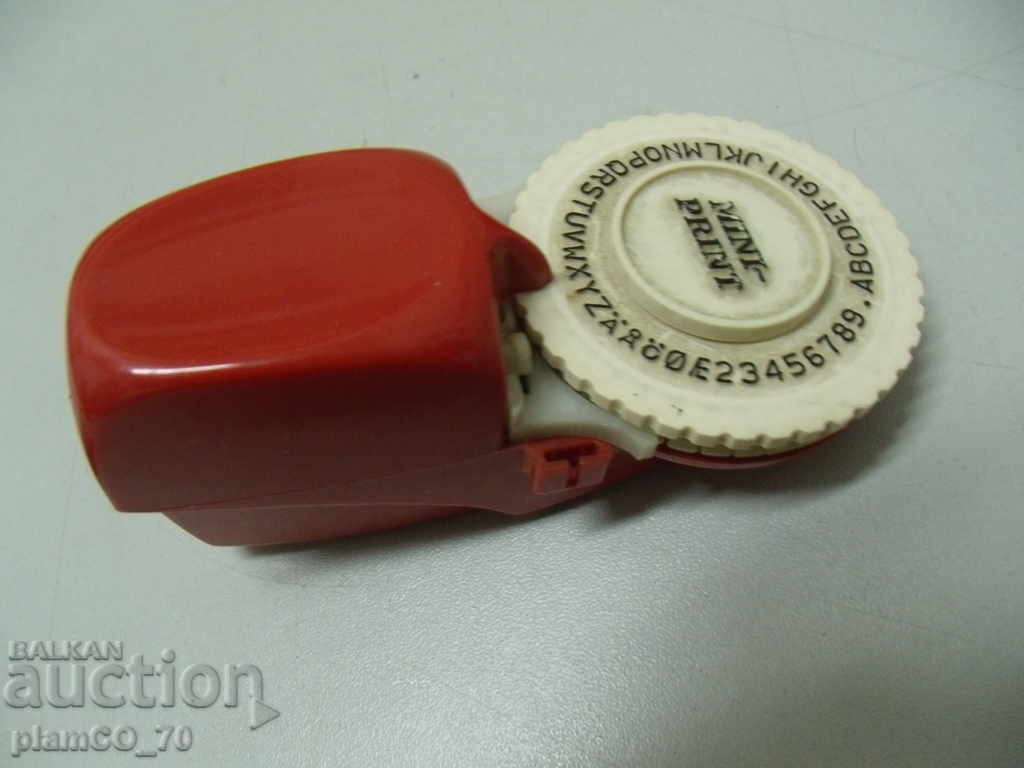 Delivery of No. * 3852 old toy - pocket mini print