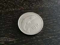 Монета - Ейре - 10 пенса | 1969г.