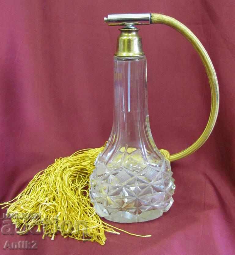 30s Sticla de parfum de cristal originală