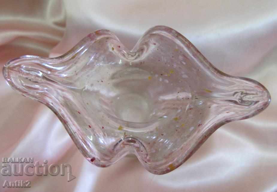 Delivery of Old Murano Crystal Glass Vase