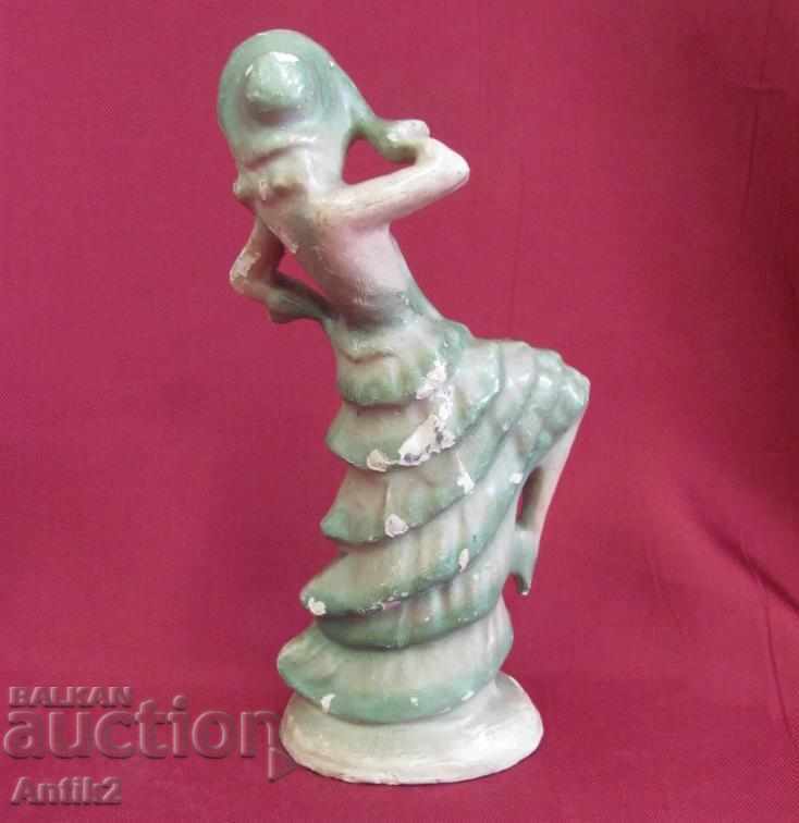 Auction 30s Ceramic Figure Woman Auction 30s Ceramic Figure Woman