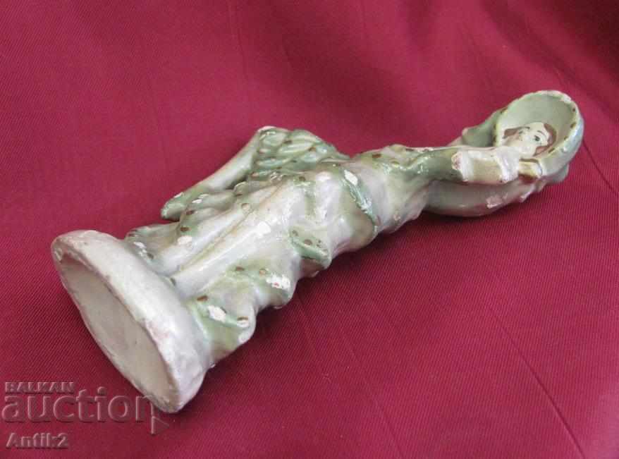 30s Ceramic Figure Woman - 6 30s Ceramic Figure Woman - 6