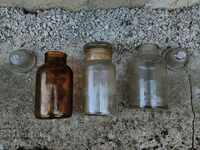 Apothecary glass jars