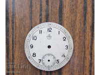 παλιό μεταλλικό δίσκο για γερμανικό ρολόι τσέπης THIEL