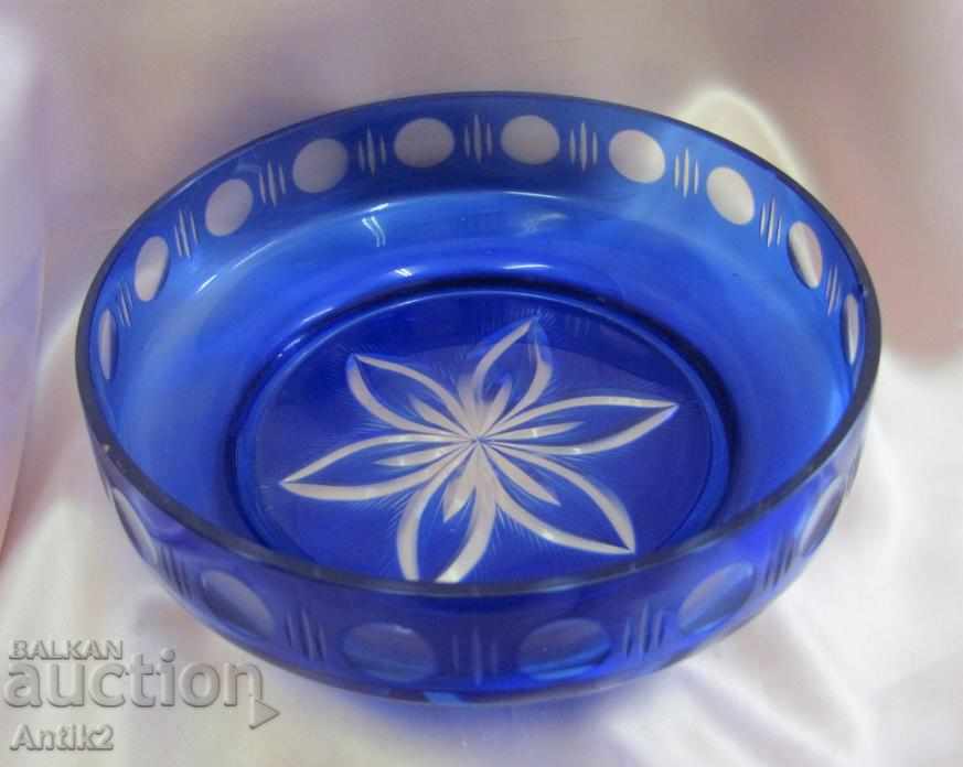 Old Bohemia Crystal Glass Cup with price 140.00 BGN | € 71.58 Old Bohemia Crystal Glass Cup with price 140.00 BGN | € 71.58