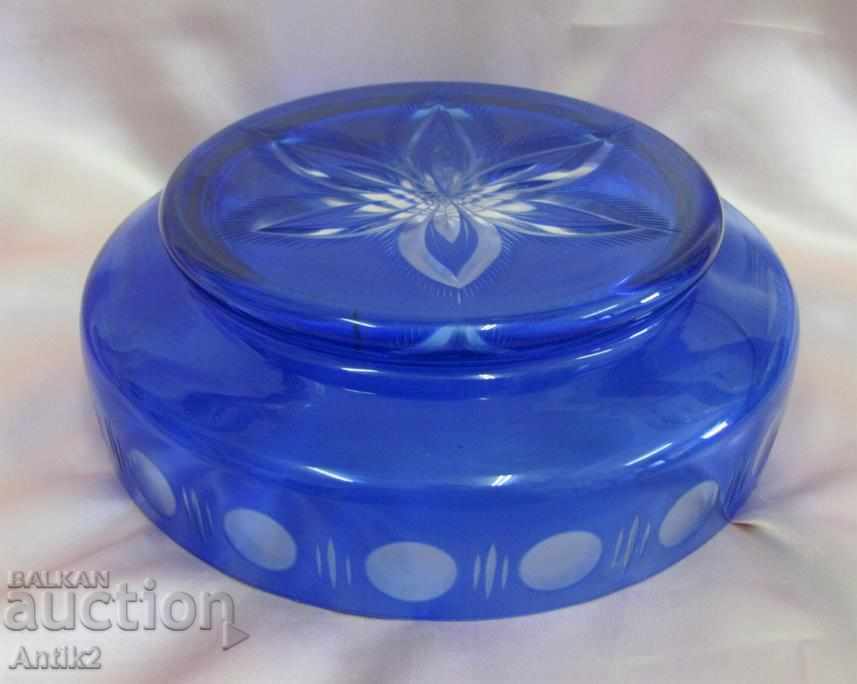 Old Bohemia Crystal Glass Cup - 5 Old Bohemia Crystal Glass Cup - 5