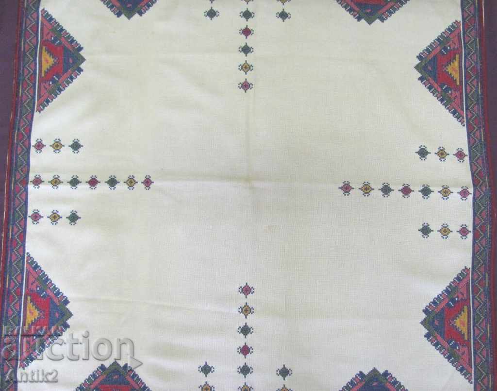 Old Hand Embroidered Tablecloth, Box with price 60.00 BGN | € 30.68 Old Hand Embroidered Tablecloth, Box with price 60.00 BGN | € 30.68