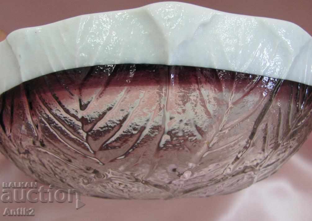 Old Crystal Glass Cup, Fruit with price 140.00 BGN | € 71.58 Old Crystal Glass Cup, Fruit with price 140.00 BGN | € 71.58