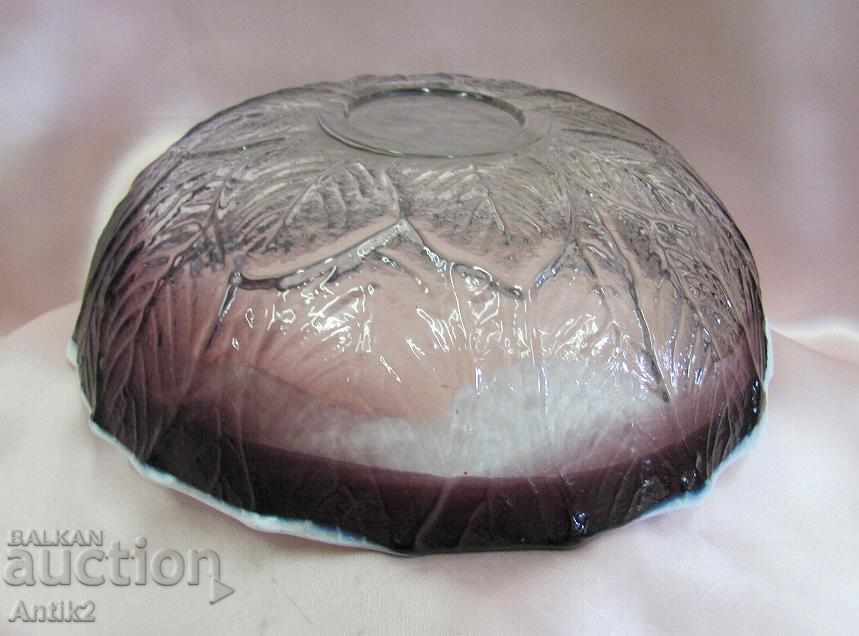 Old Crystal Glass Cup, Fruit - 6 Old Crystal Glass Cup, Fruit - 6