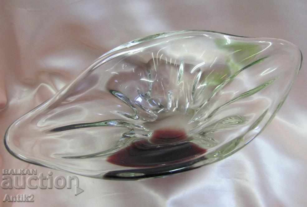 Old Murano Crystal Glass Very Big Cup, Fruity with price 650.00 BGN | € 332.34 Old Murano Crystal Glass Very Big Cup, Fruity with price 650.00 BGN | € 332.34