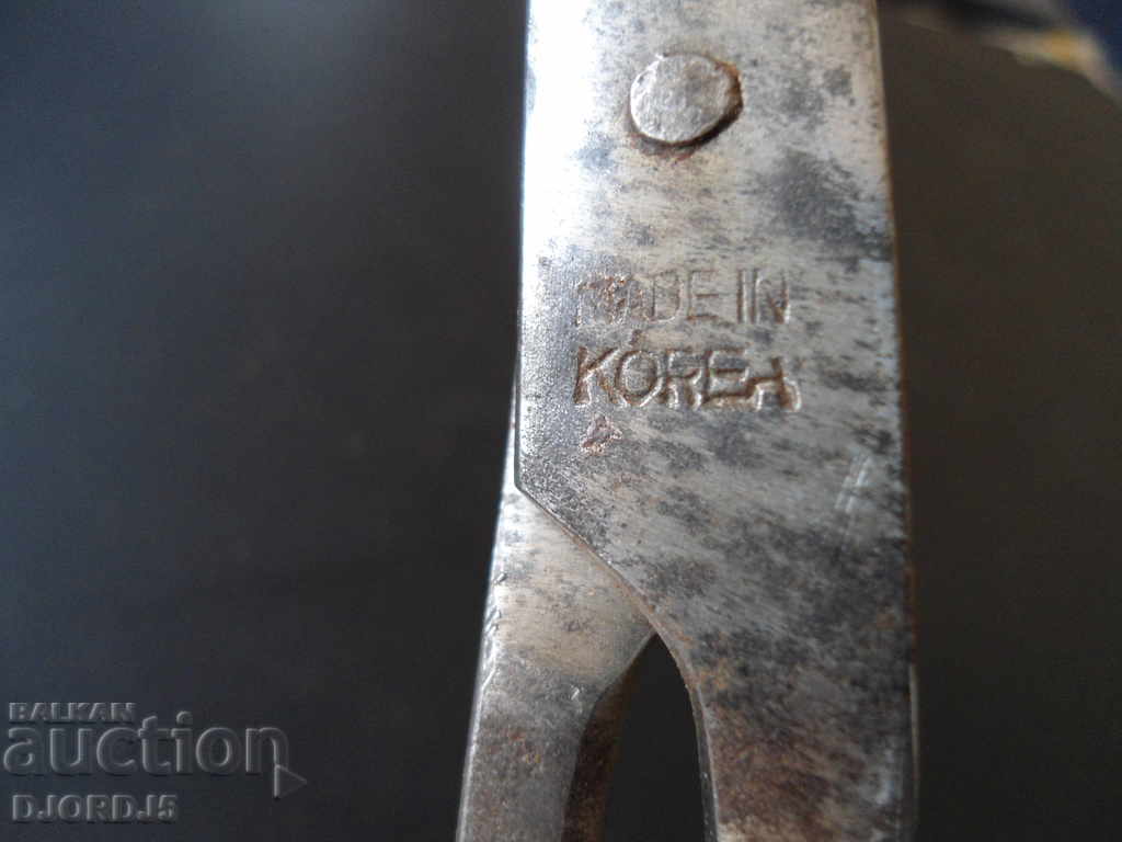 Old scissors, marking - 5 Old scissors, marking - 5