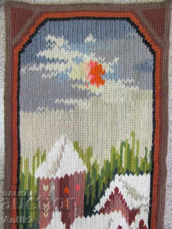 Delivery of 19th Century 2 pieces Hand Sewn Tapestries Delivery of 19th Century 2 pieces Hand Sewn Tapestries