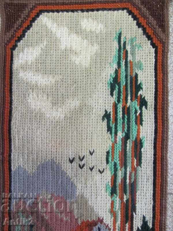 19th Century 2 pieces Hand Sewn Tapestries - 6 19th Century 2 pieces Hand Sewn Tapestries - 6