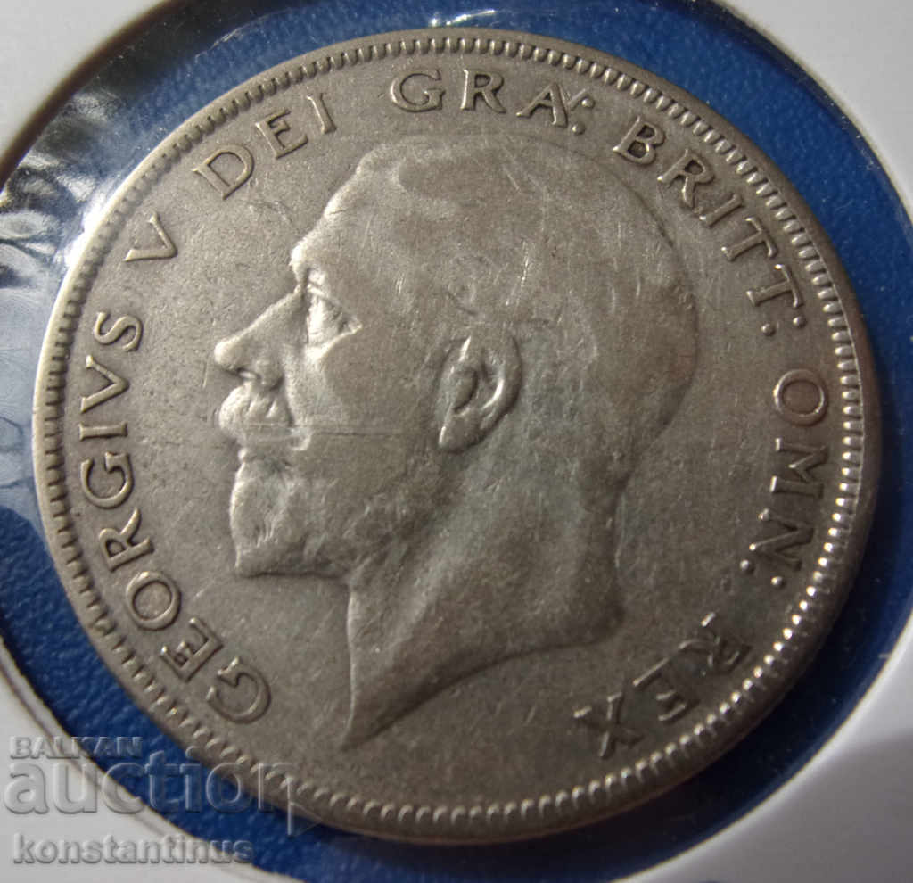 Anglia ½ Coroană 1928 Argint cu preț € 7.67 | 15.00 BGN
