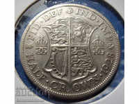 Αγγλία ½ Crown 1928 Silver