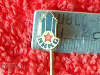 Veche insignă sportivă pin email email cehoslovacă tenis teren