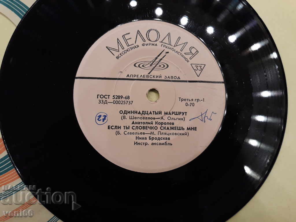 Turntable - small format Russia with price 1.00 BGN | € 0.51 Turntable - small format Russia with price 1.00 BGN | € 0.51