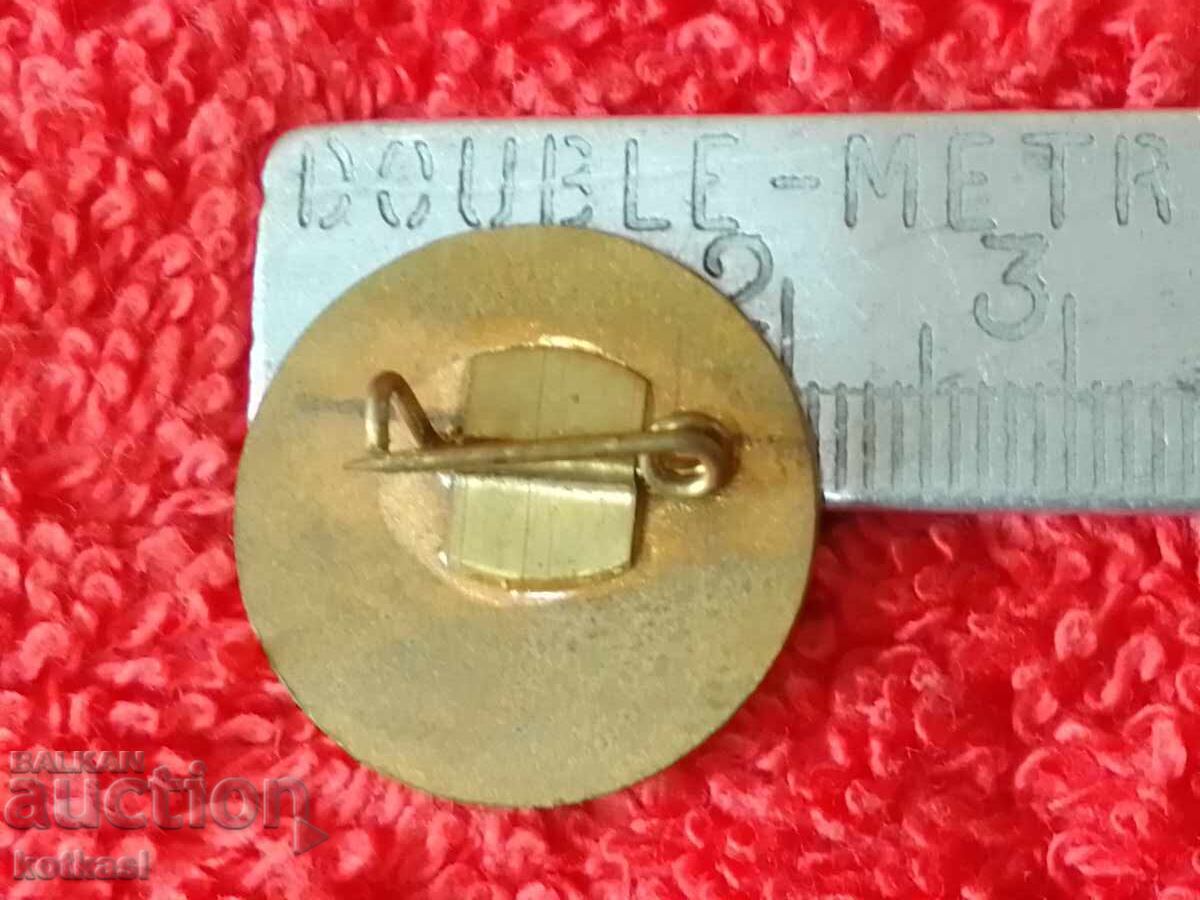 Old solid metal bronze INVENTOR badge with price 35.50 BGN | € 18.15 Old solid metal bronze INVENTOR badge with price 35.50 BGN | € 18.15