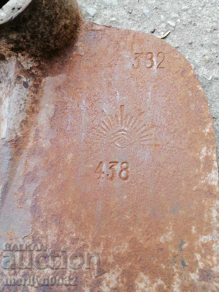 Delivery of Old Wrought Iron Hoe WW1 WWI Delivery of Old Wrought Iron Hoe WW1 WWI