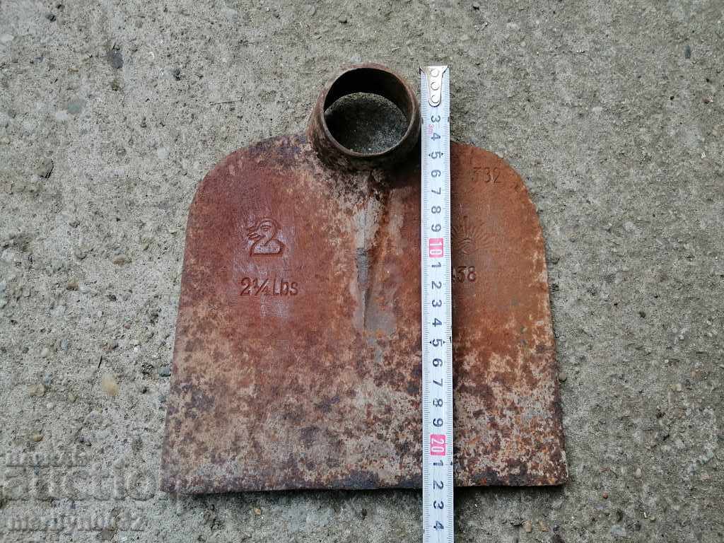 Old Wrought Iron Hoe WW1 WWI - 5 Old Wrought Iron Hoe WW1 WWI - 5