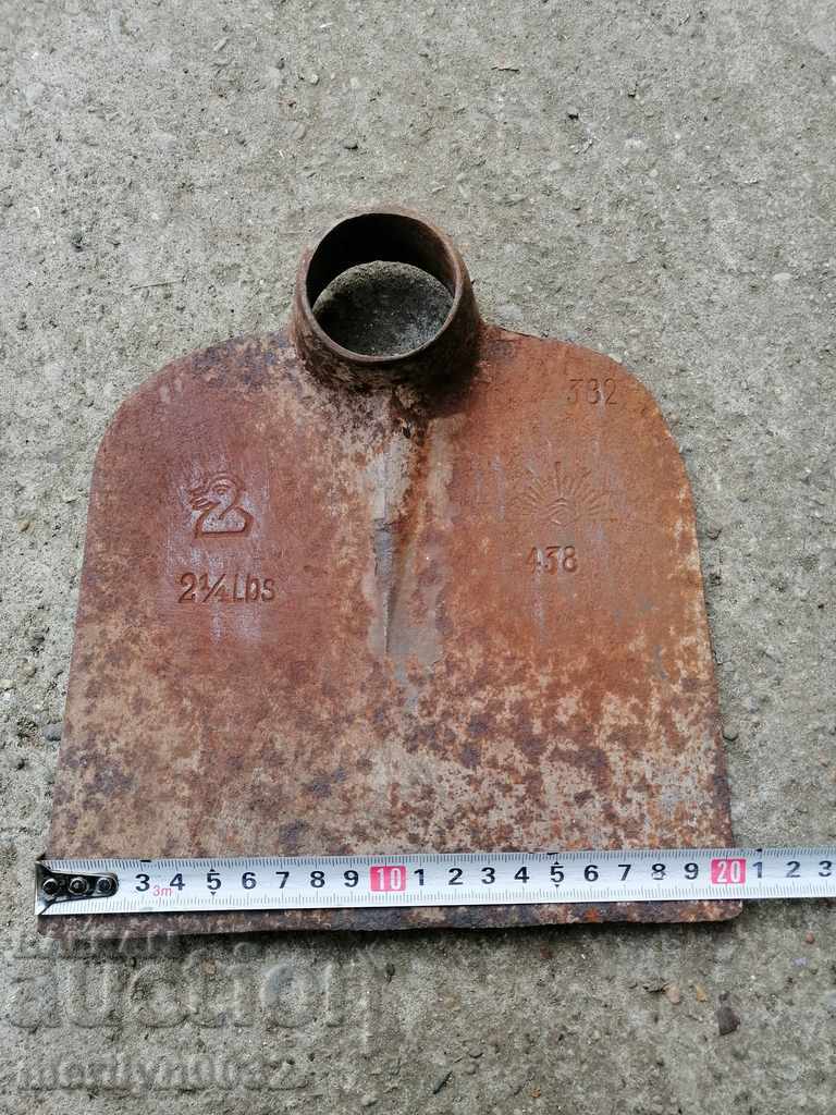 Old Wrought Iron Hoe WW1 WWI - 6 Old Wrought Iron Hoe WW1 WWI - 6