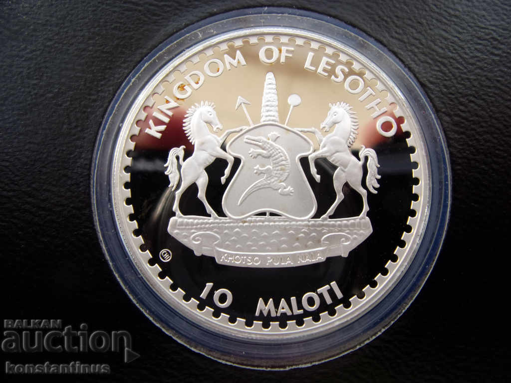 Lesotho 10 Σφυριά 1982 ΣΧΕΔΙΟ UNC Σπάνια