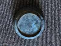 Old wrought copper vessel