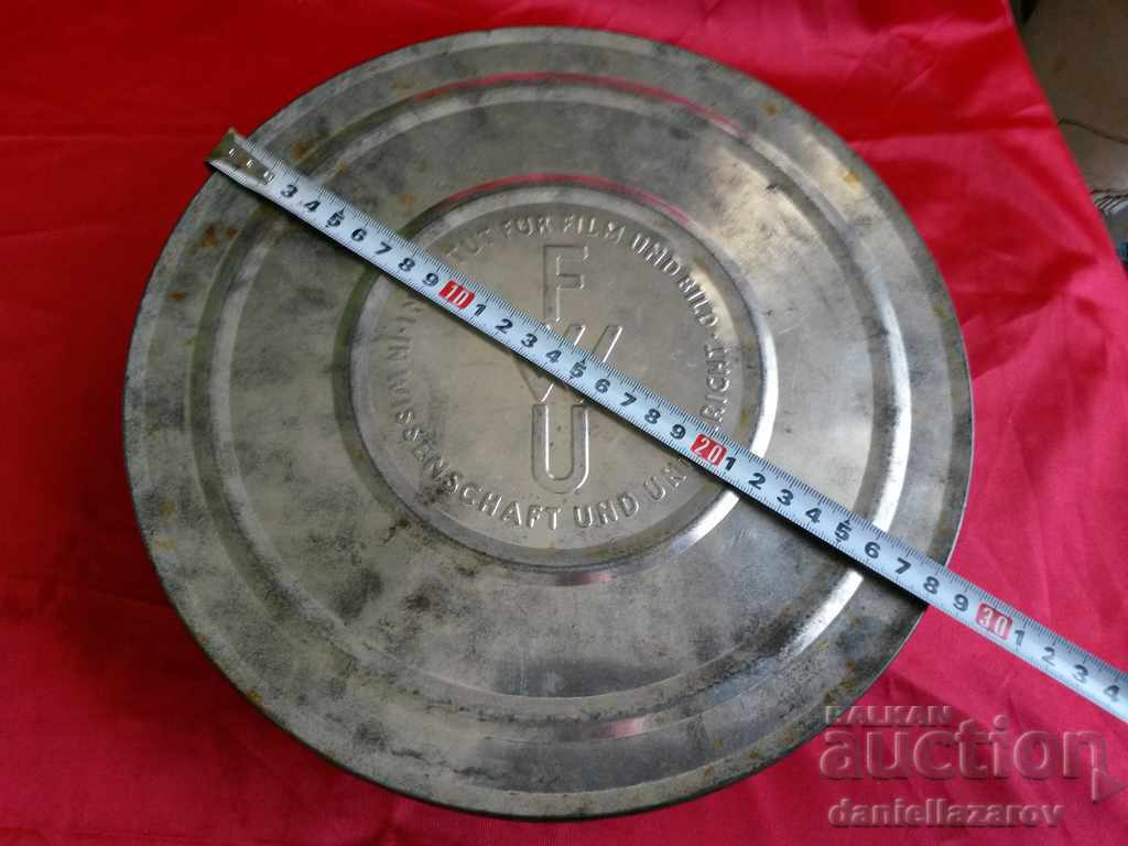 Delivery of Old Tin Boxes for Cinema Tapes Delivery of Old Tin Boxes for Cinema Tapes