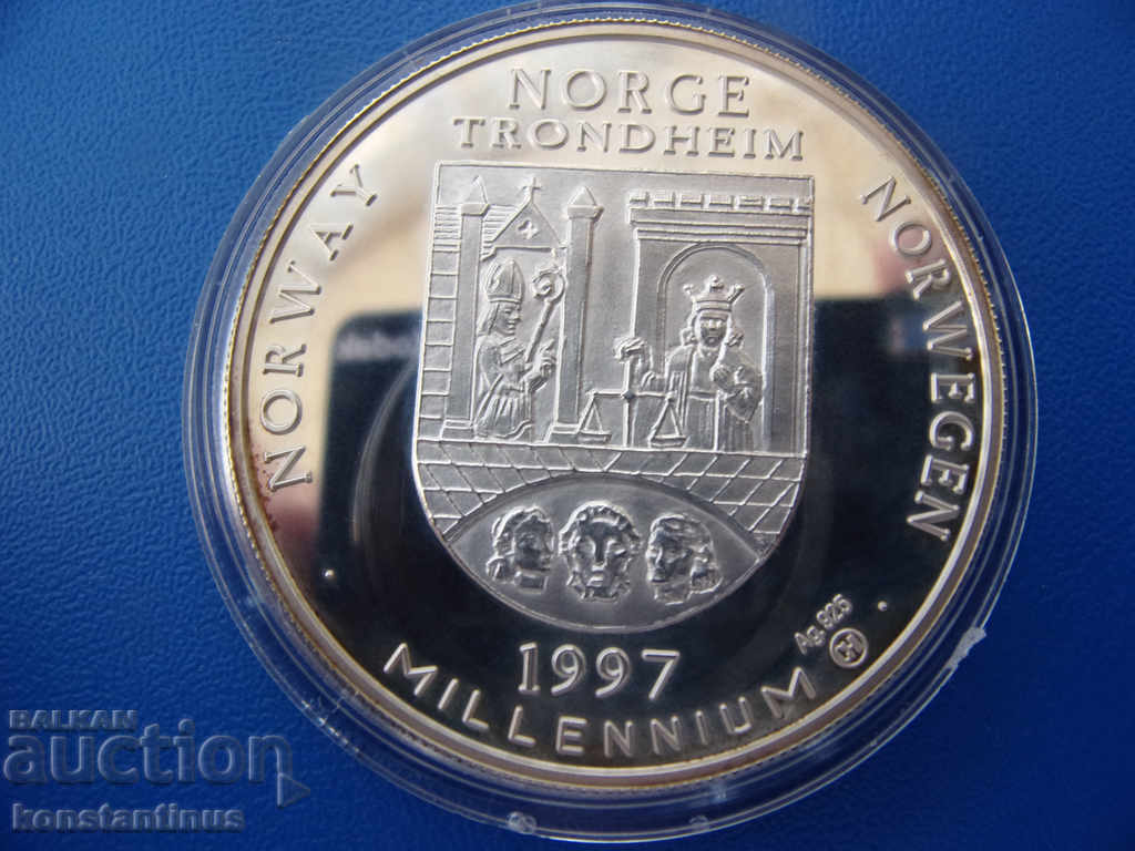 Norvegia 20 Euro 1997 PROOF UNC Rare cu preț € 33.23 | 64.99 BGN