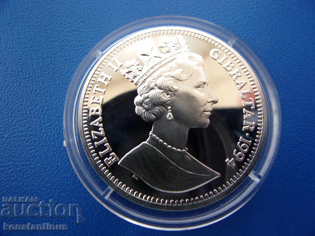 Gibraltar 14 ECU 1994 Argint UNC Rare cu preț € 20.45 | 40.00 BGN Gibraltar 14 ECU 1994 Argint UNC Rare cu preț € 20.45 | 40.00 BGN