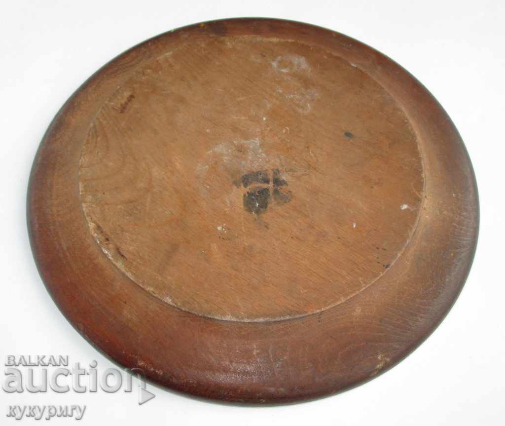 Old picture drawing landscape oil on wooden plate - 7 Old picture drawing landscape oil on wooden plate - 7