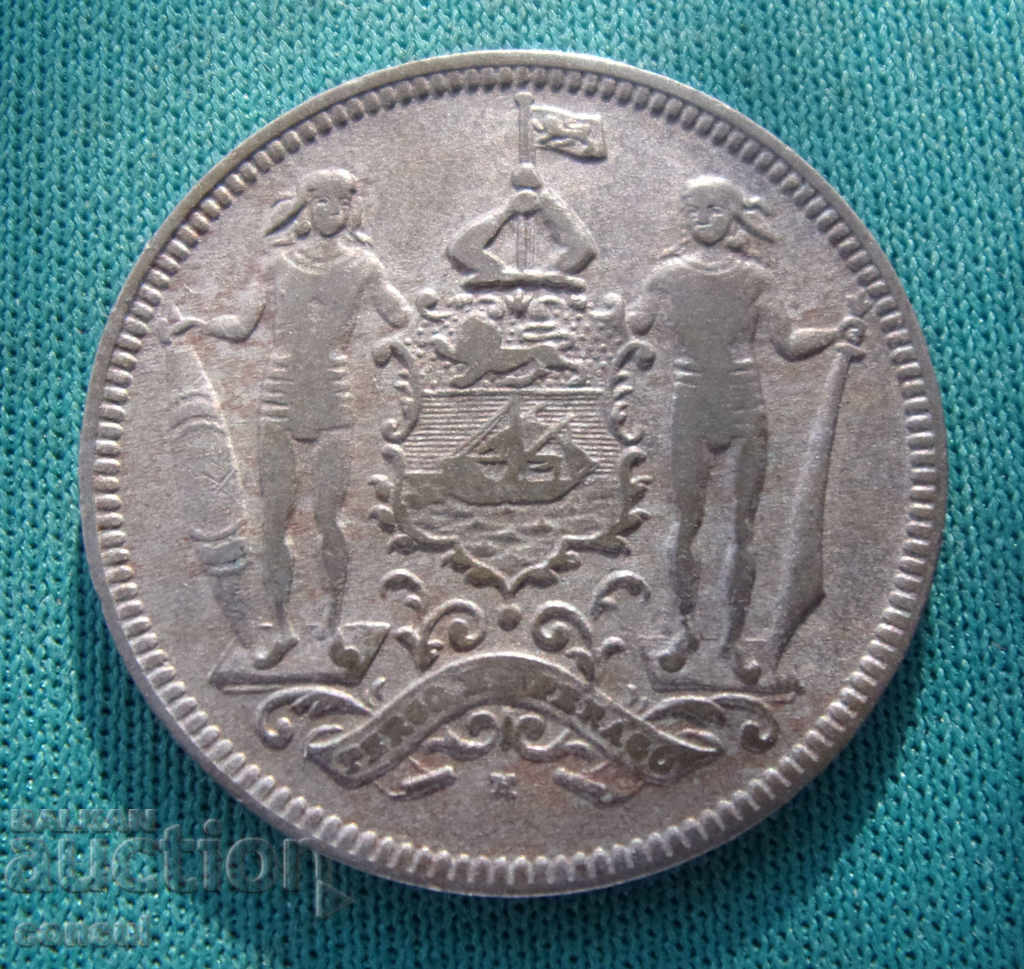 Nord Borneo 2½ Cent 1903 Monedă rară
