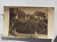 Παλιά φωτογραφία στρατιωτών μπροστά στη λίμνη 1917 Κ 276