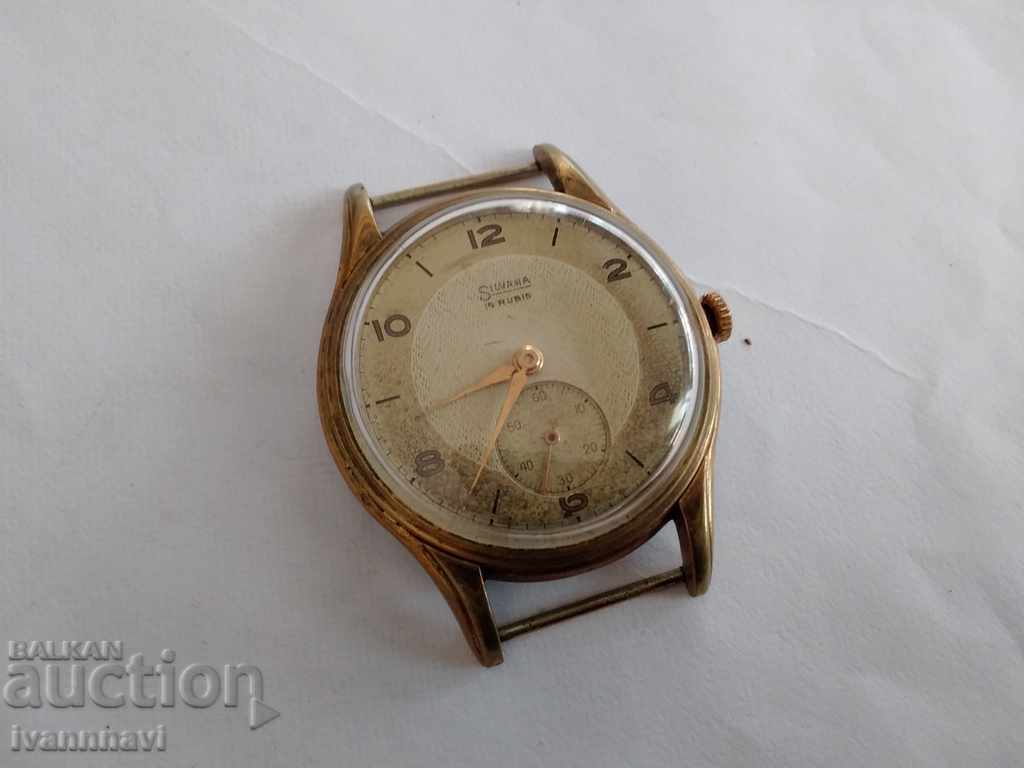 Silvana рядък и ранен швейцарски часовник позлата