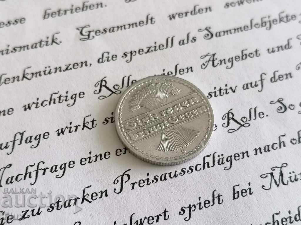 Reich Coin - Germany - 50 Phenicia 1921; series D with price 3.65 BGN | € 1.87 Reich Coin - Germany - 50 Phenicia 1921; series D with price 3.65 BGN | € 1.87