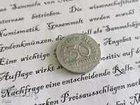 Райх монета - Германия - 50 пфенига | 1921г.; серия D