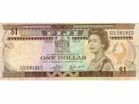 1 долар Фиджи 1980