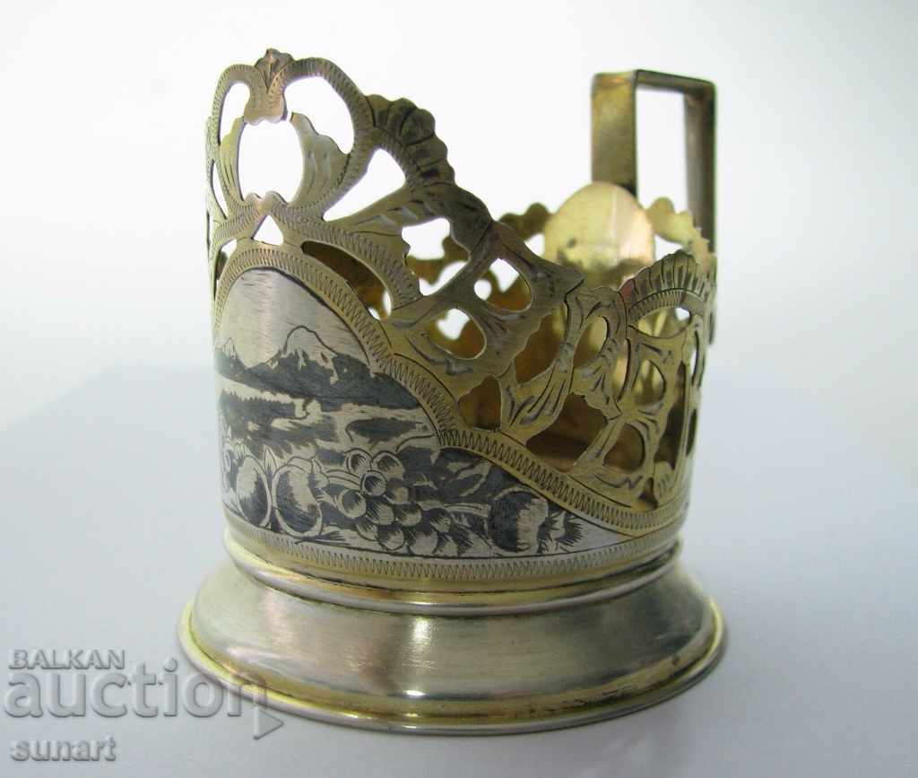 Delivery of RARE SILVER RUSSIAN STOCK 875 NIELD GOLD WITH STAGE Delivery of RARE SILVER RUSSIAN STOCK 875 NIELD GOLD WITH STAGE