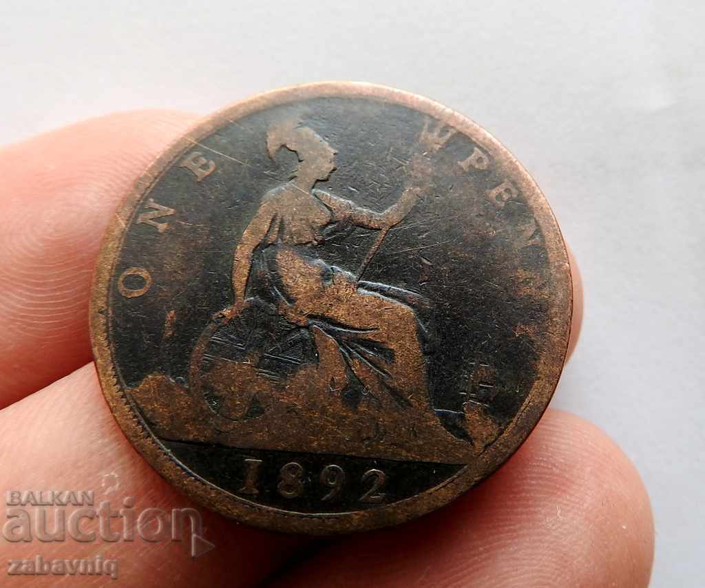 United Kingdom 1 penny 1892
