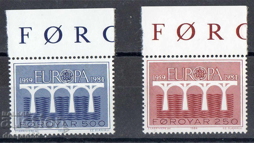 1984. Faroe Islands. Europe - Bridges.