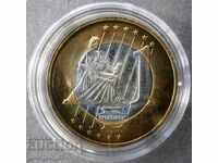 1 ευρώ Βέλγιο 1997 δείγμα