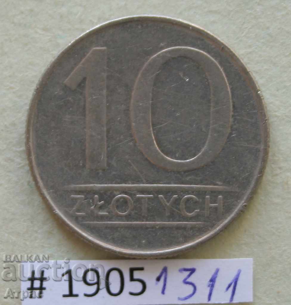 10 злоти   1988  Полша