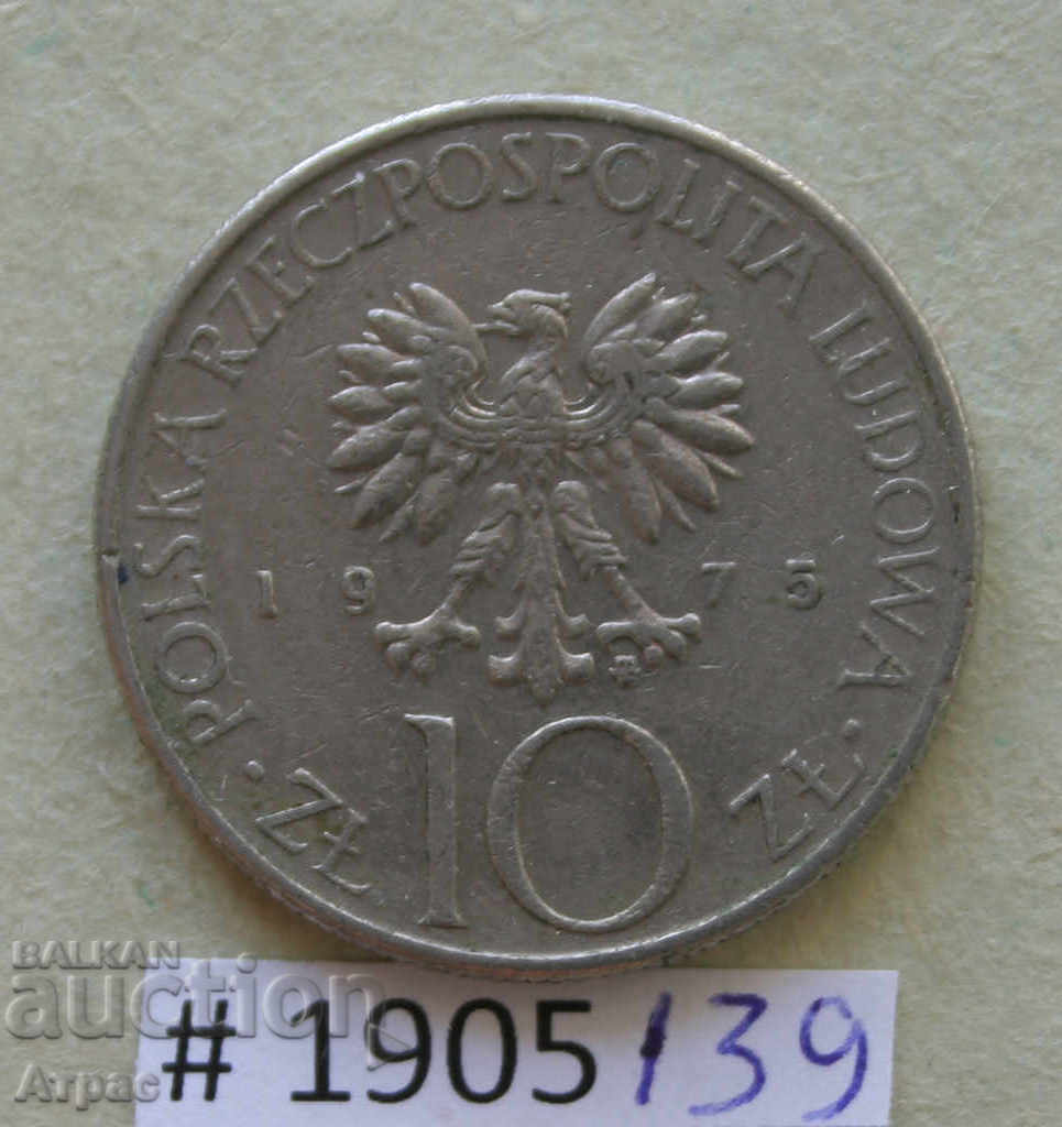 10 zloty 1975 Polonia