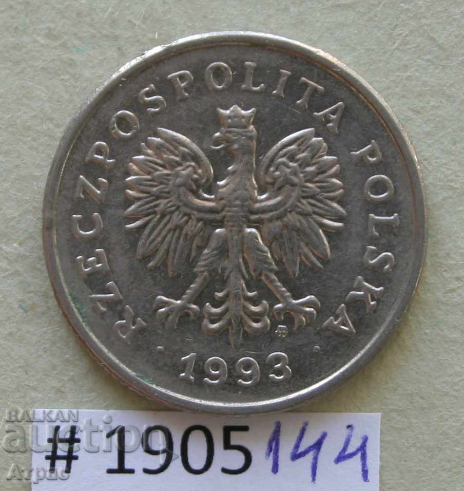 1 zloty 1993 Polonia cu preț € 0.26 | 0.51 BGN